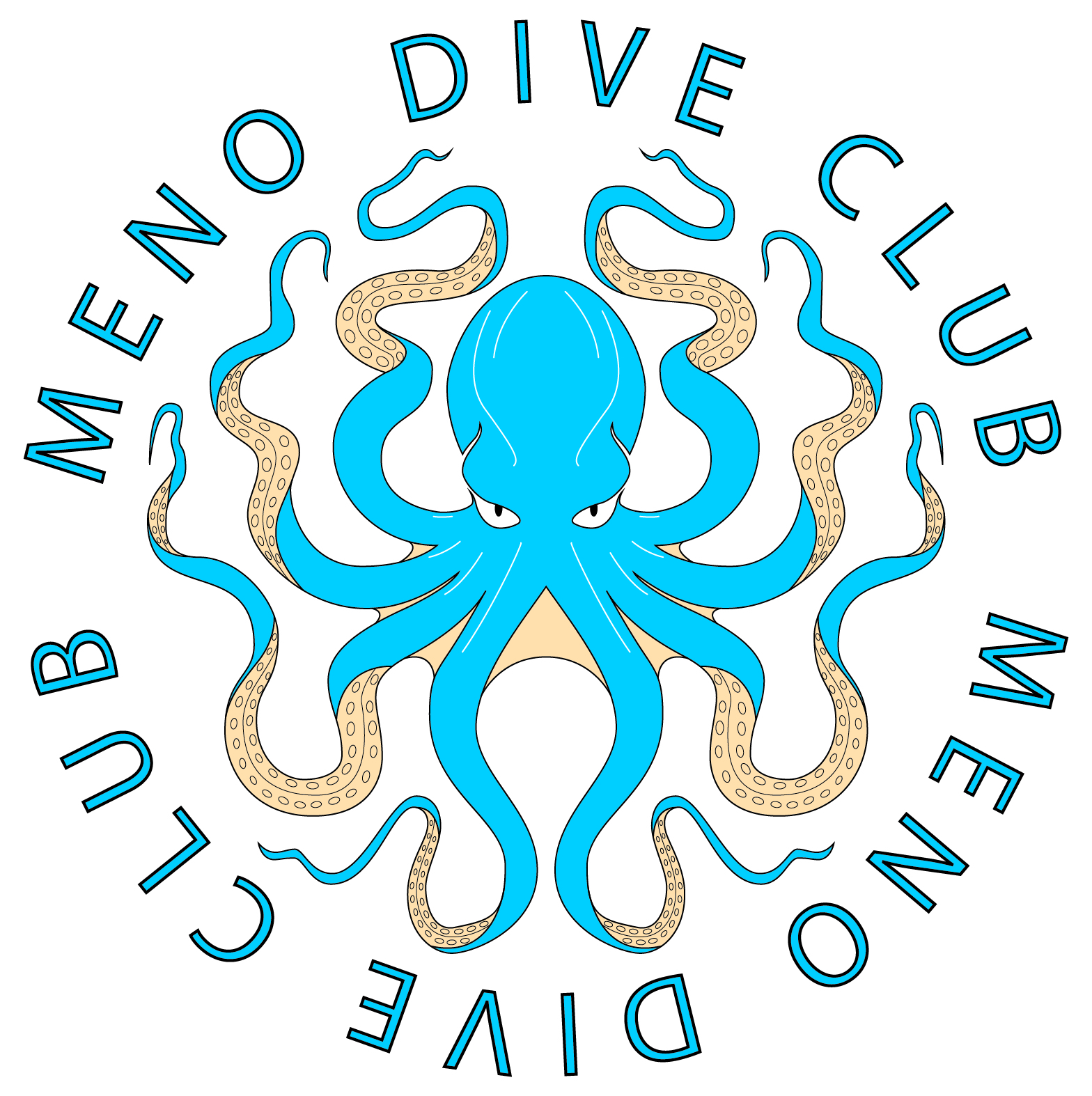 Meno Dive Club  Logo